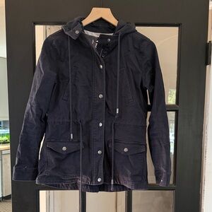 Market & Spruce Dark Blue Utility Jacket